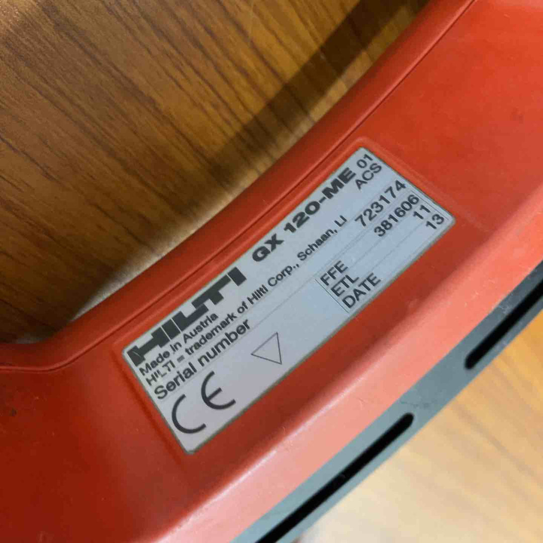 ◇ヒルティ(HILTI) ガス式鋲打機 GX120【八潮店】