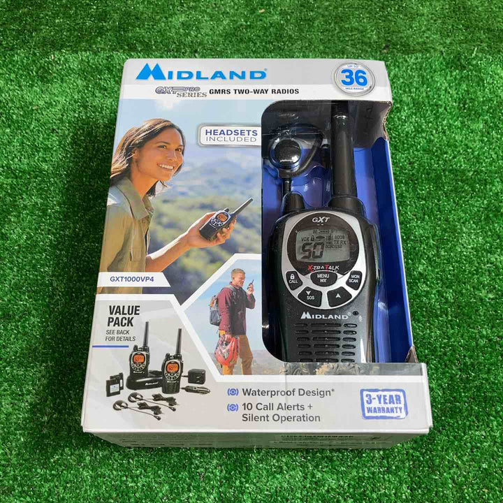 ミッドランド(MIDLAND) 防水無線機 GXT1000VP4 トランシーバー(2台1組)【桶川店】