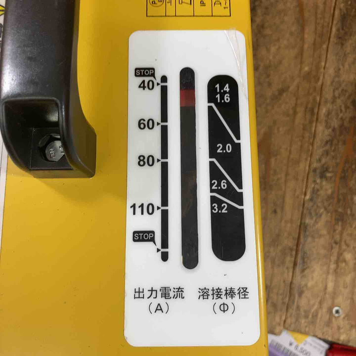 現状品/通電確認のみ◇スズキッド(SUZUKID) 100V/200V兼用交流アーク溶接機 スターク120 60Hz専用 SSC-122【所沢店】