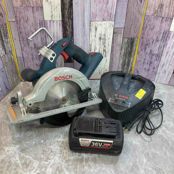 ◇BOSCH コードレスマルノコ 36V 1671 3601F71R10 保証なし【八潮店】
