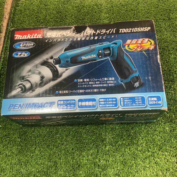 ☆マキタ(makita) コードレスペンインパクトドライバ TD021DSHSP【川崎店】