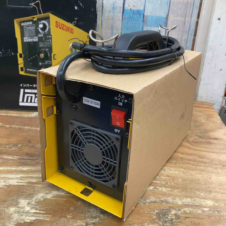 【未使用品】スズキッド(SUZUKID) アイマックス120 SIM-120 直流アーク溶接機 インバーター制御【柏店】