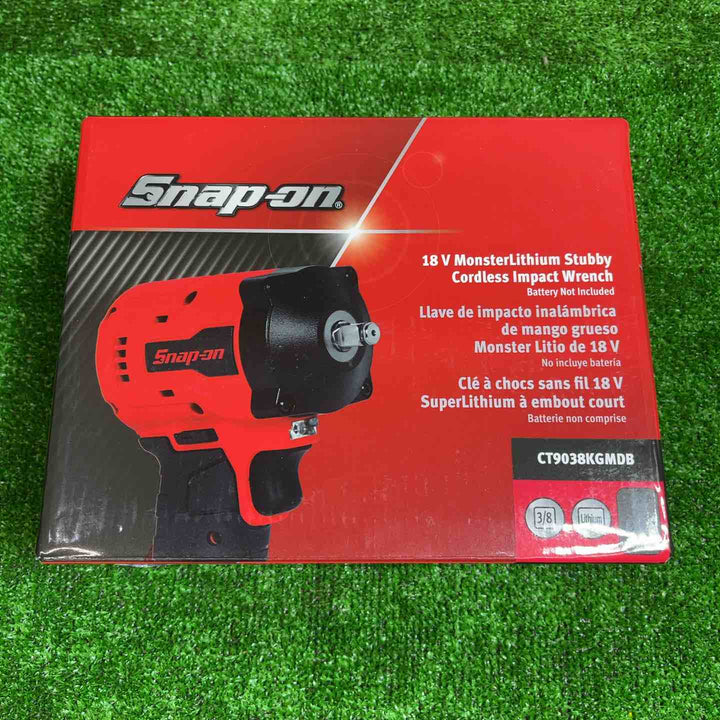 スナップオン/Snap-on 3/8sq コードレスインパクトレンチ CT9038KGMDB ガンメタ 本体のみ【桶川店】