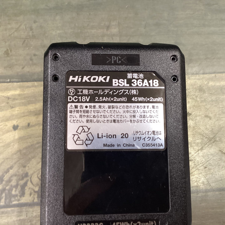 ★ ハイコーキ(HIKOKI ※旧:日立工機) コードレスフロアタッカー N3604DM(XP) 【東大和店】