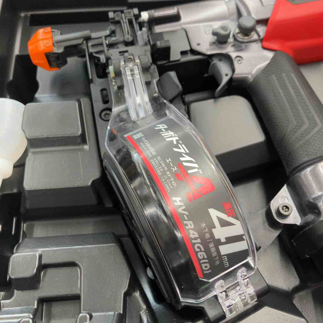 【中古美品】 マックス/MAX 高圧エアネジ打ち機・HV-R41G6(D)-G 【桶川店】