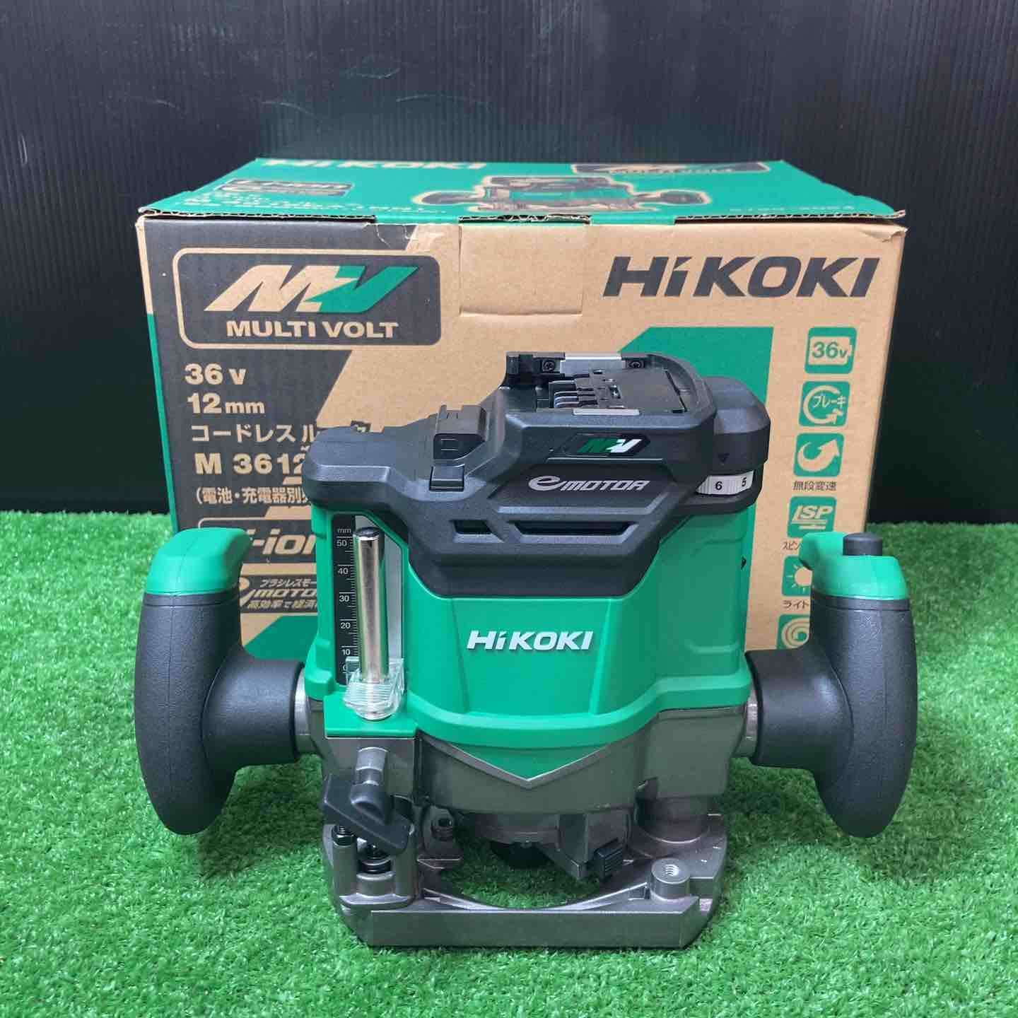 ☆ハイコーキ(HIKOKI ※旧:日立工機) コードレスルーター M3612DA(NN