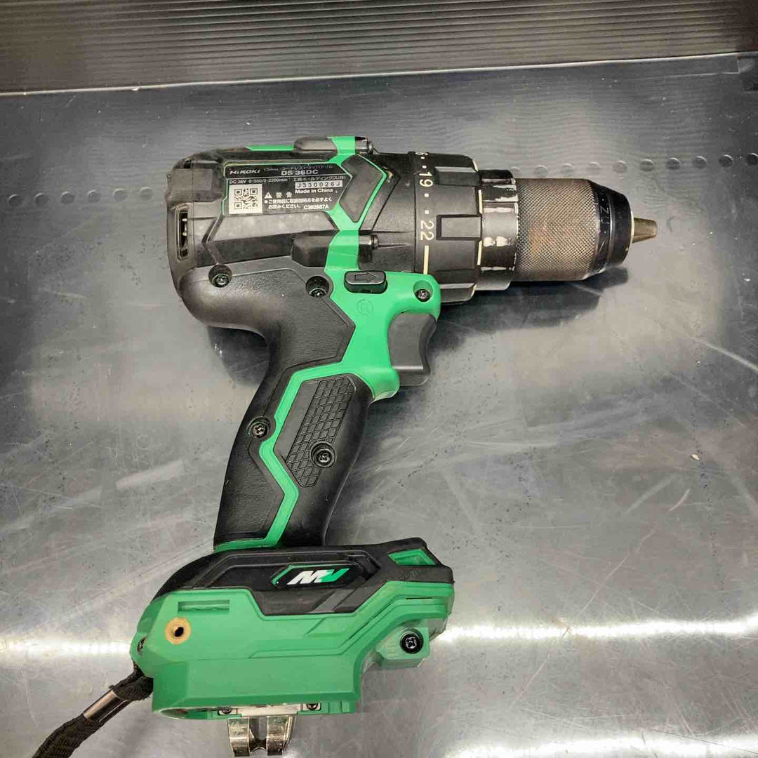 ★ハイコーキ(HIKOKI ※旧:日立工機) コードレスドリルドライバー DS36DC(NN)【川越店】