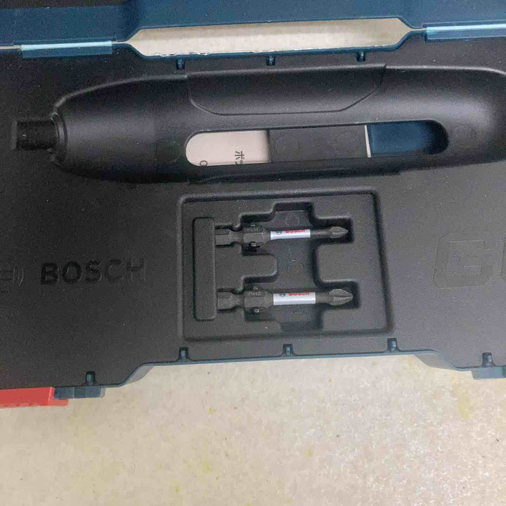 ◇ボッシュ(BOSCH) 3.6Vコードレスドライバー (ドライバービット・キャリングケース・充電コード付き)Bosch GO【町田店】
