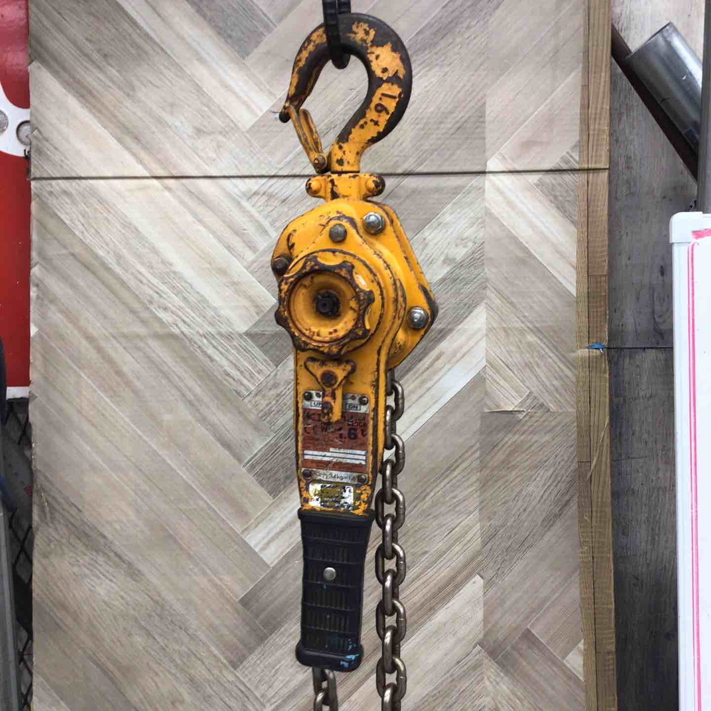 現状品】KITO キトー レバーブロック LB016 1.6t 保証なし【八潮店
