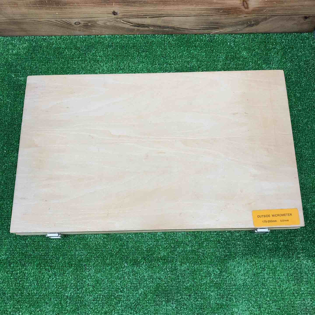 【中古美品】 外側マイクロメーター メーカー・型番不明 175-200mm ＊長期保管品 【鴻巣店】