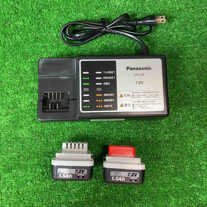 ◇パナソニック(Panasonic) 7.2Vコードレスドリルドライバー EZ7420LA2S-B【岩槻店】