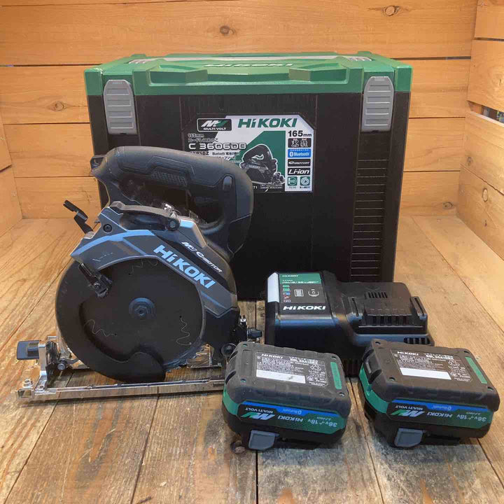 【中古品】ハイコーキ(HIKOKI ※旧:日立工機) コードレスマルノコ C3606DB(2XPSBZ)【所沢店】