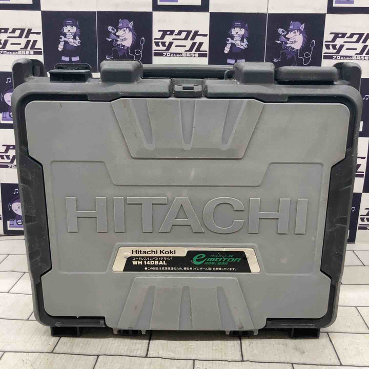 ★ハイコーキ(HIKOKI ※旧:日立工機) コードレスインパクトドライバー WH14DBAL(2LSCK)(L)【所沢店】