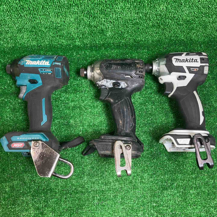 ジャンク品まとめ売り★マキタ(makita) コードレスインパクトドライバー TD148DZW・TD147DZB・TD002GZ【川崎店】