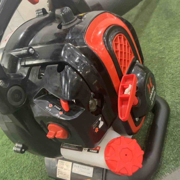 HAIGE ハイパワーエンジン式 ブロワーバキューム 落ち葉掃除機 1台2役 25cc 2サイクル HG-BV3405 動作確認済【川口店】