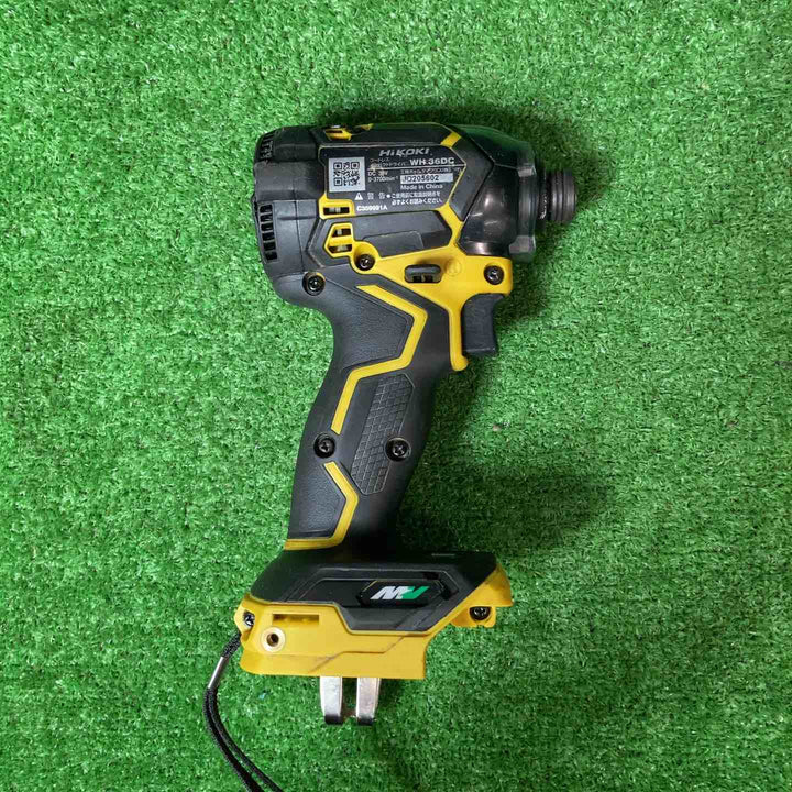 ★ハイコーキ(HIKOKI ※旧:日立工機) コードレスインパクトドライバー WH36DC(2XPSZ)(DY) ※バッテリー1個のみです【岩槻店】