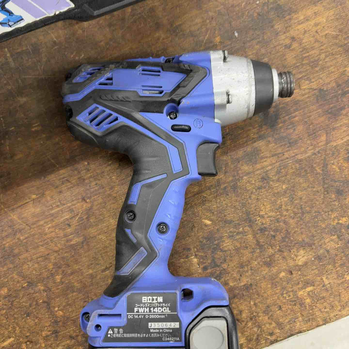 ◇ハイコーキ(HIKOKI ※旧:日立工機) コードレスインパクトドライバ FWH14DGL(2LEGK)【八潮店】