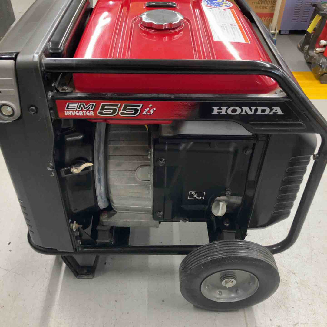 【店頭受取り限定】HONDA ホンダ インバーター発電機 EM55is バッテリー新品【戸田店】