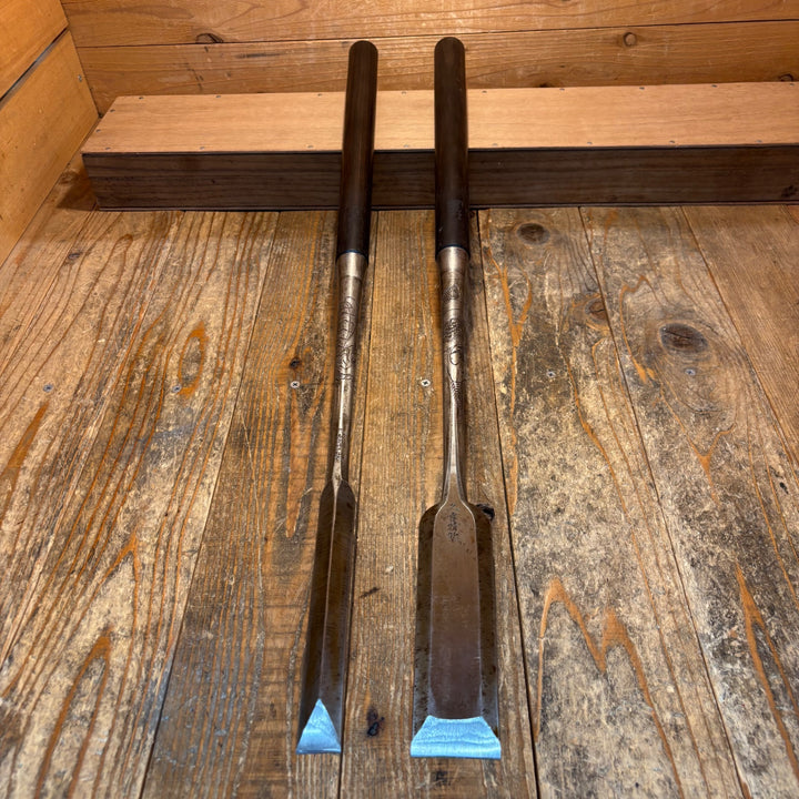 【中古保管品】久孝 特製 鑿 突き鑿 龍虎装飾 【所沢店】