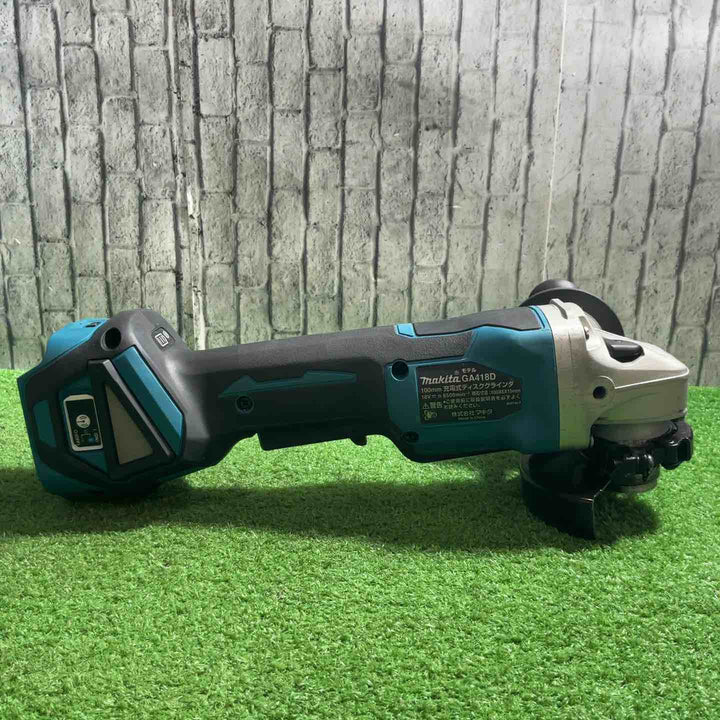 ★マキタ(makita) 100mmコードレスディスクグラインダ GA418DZ 動作確認済【川口店】