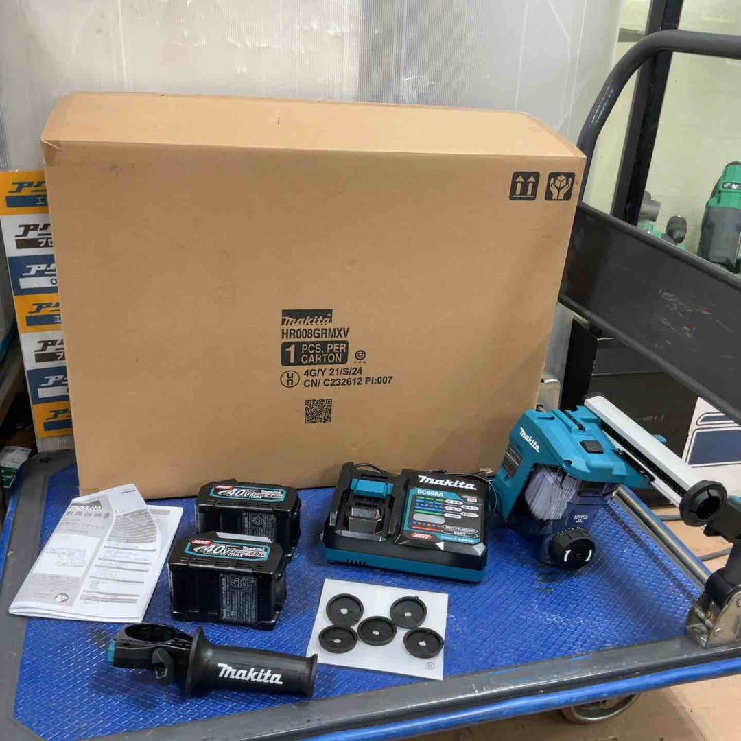 ★マキタ(makita) コードレスハンマドリル HR008GRMXV【草加店】