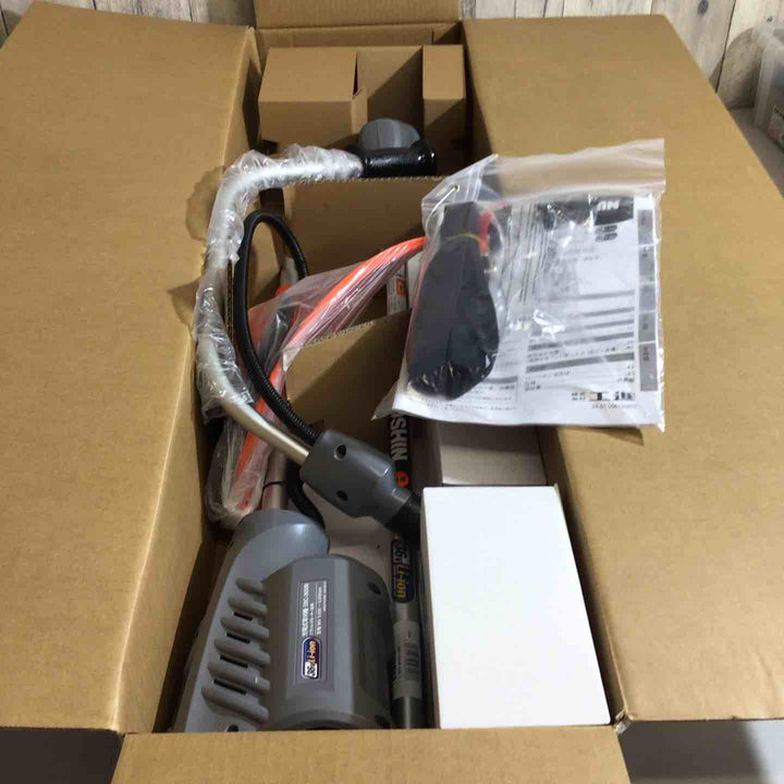 【未使用品】工進(KOSHIN) 36V 5.0Ah 充電式 草刈機 SBC-3650B バッテリー2個・充電器付 軽量 分割式 Uハンドル【戸田店】