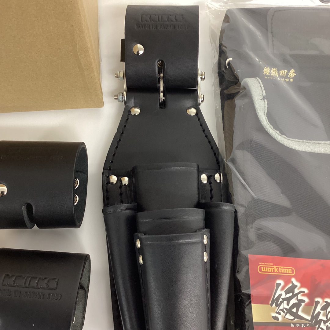 ニックス 腰袋 ドライバーホルダー ベルトループ コヅチ 腰袋 KCN-19DXBBK まとめ売り【狭山】
