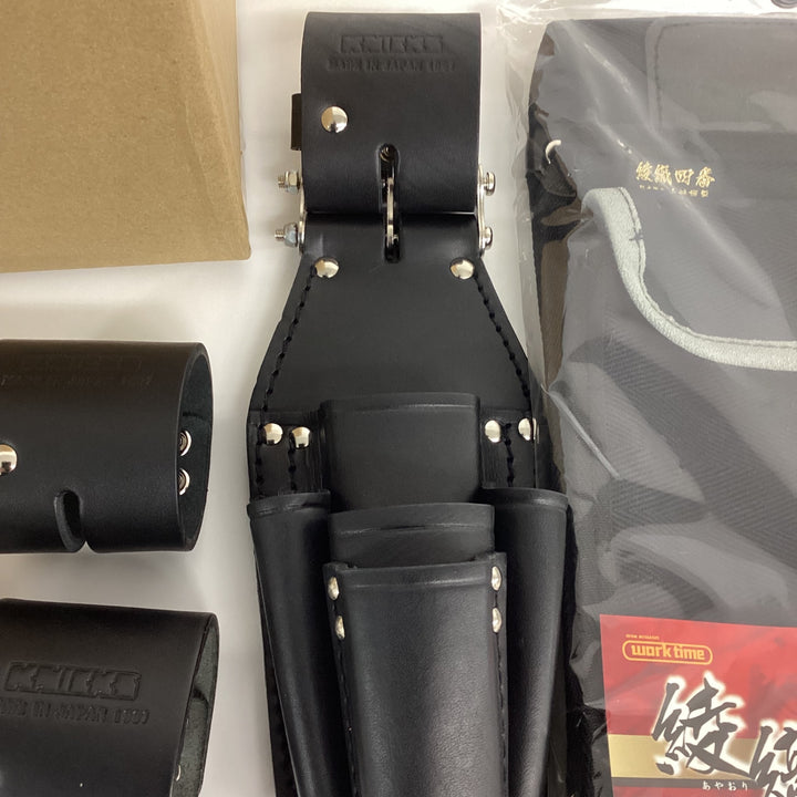 ニックス 腰袋 ドライバーホルダー ベルトループ コヅチ 腰袋 KCN-19DXBBK まとめ売り【狭山】