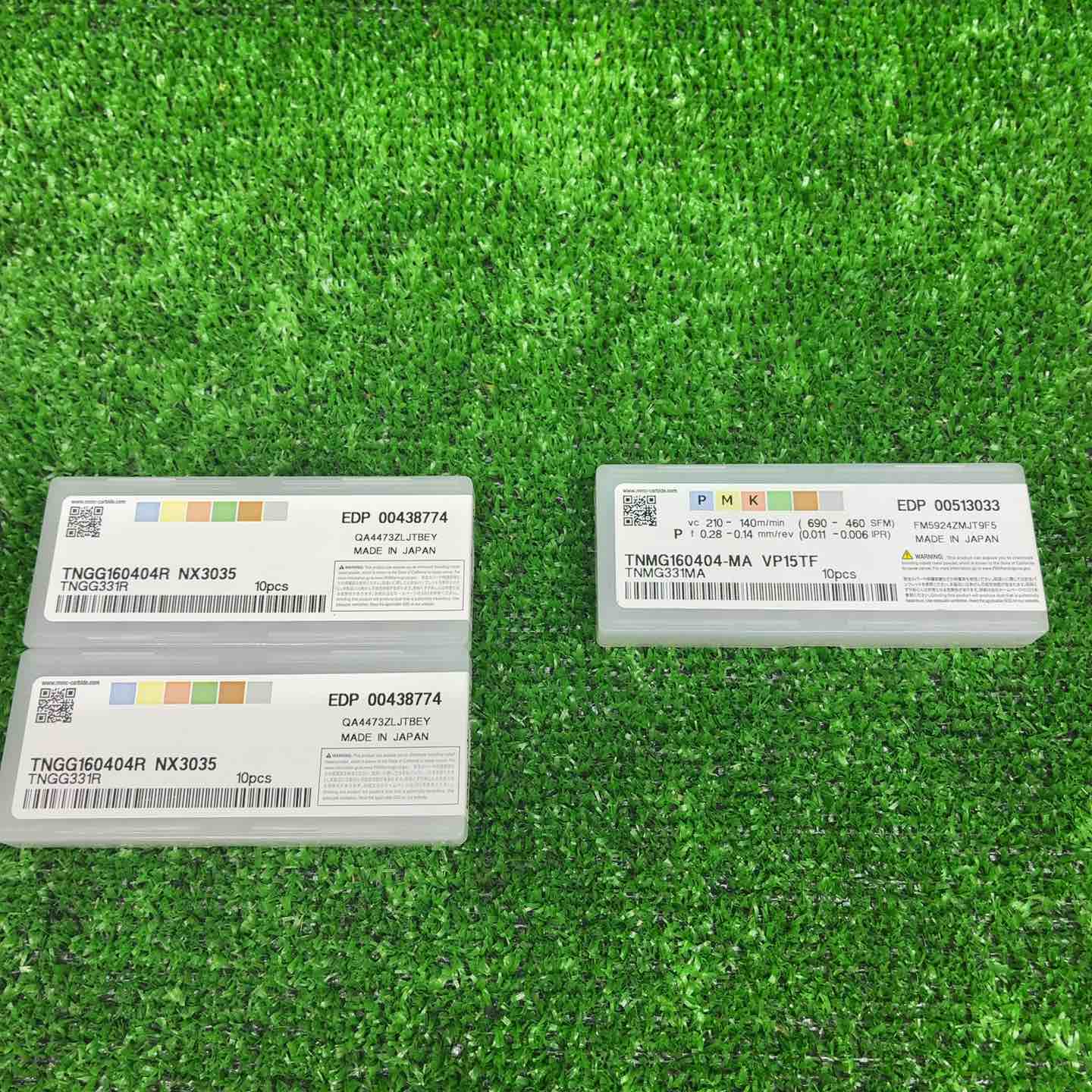 三菱マテリアル 切削用 TNMG160404-MA VP15TF 1箱・TNGG160404R-NX3035
