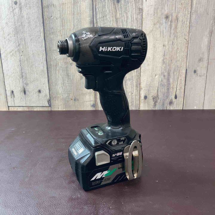 【中古品】ハイコーキ(HIKOKI ※旧:日立工機) コードレスインパクトドライバー WH36DA(NNB) バッテリー付属【東大和店】