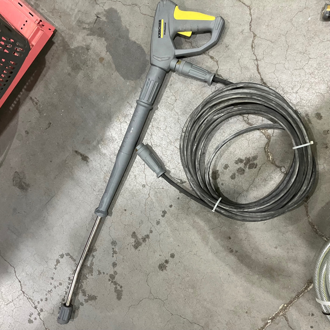 【店頭受取り限定】ケルヒャー(KARCHER)業務用高圧洗浄機 HD4/8P 100V 50HZ アクセサリー多数付属【川口店】