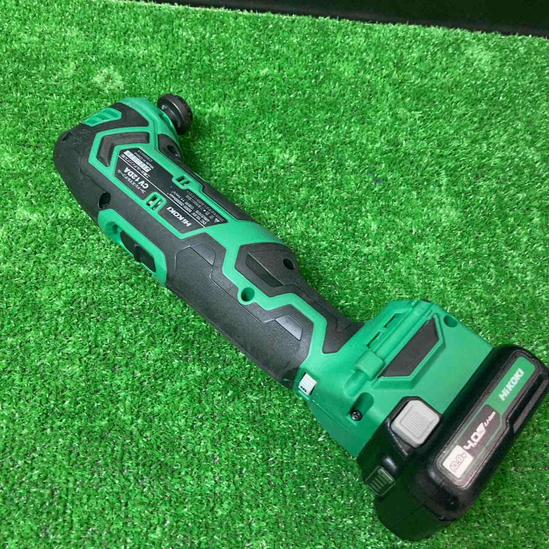 ◇ハイコーキ(HIKOKI ※旧:日立工機) コードレスマルチツール CV12DA(NN) 10.8V4.0Ahバッテリー1個付き【岩槻店】