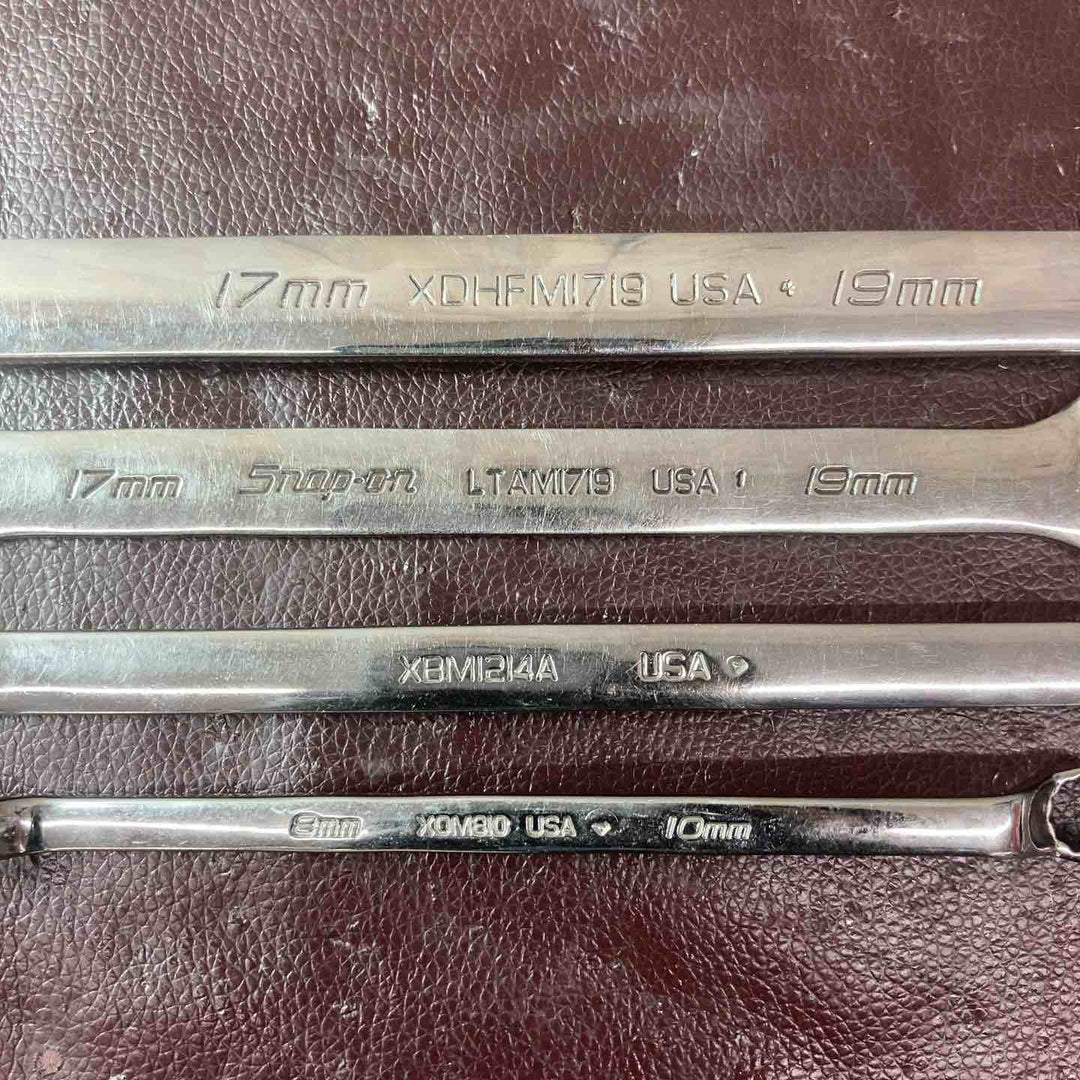 【中古品】 スナップオン(Snap-on) メガネ・スパナ4本 XDHF1719 XBM1214A XDM810 LTAM1719 【東大和店】