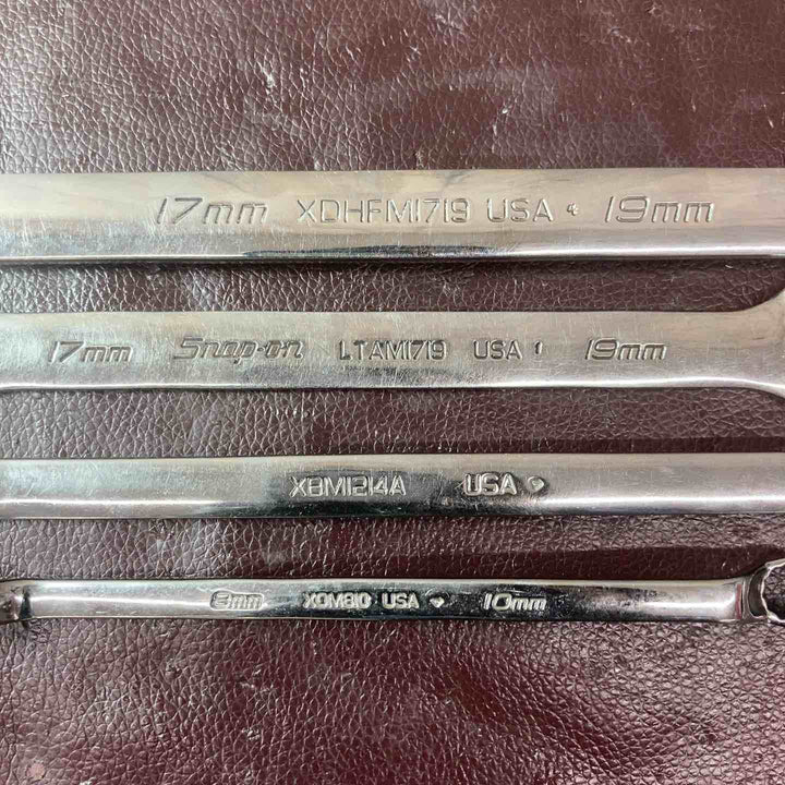 【中古品】 スナップオン(Snap-on) メガネ・スパナ4本 XDHF1719 XBM1214A XDM810 LTAM1719 【東大和店】