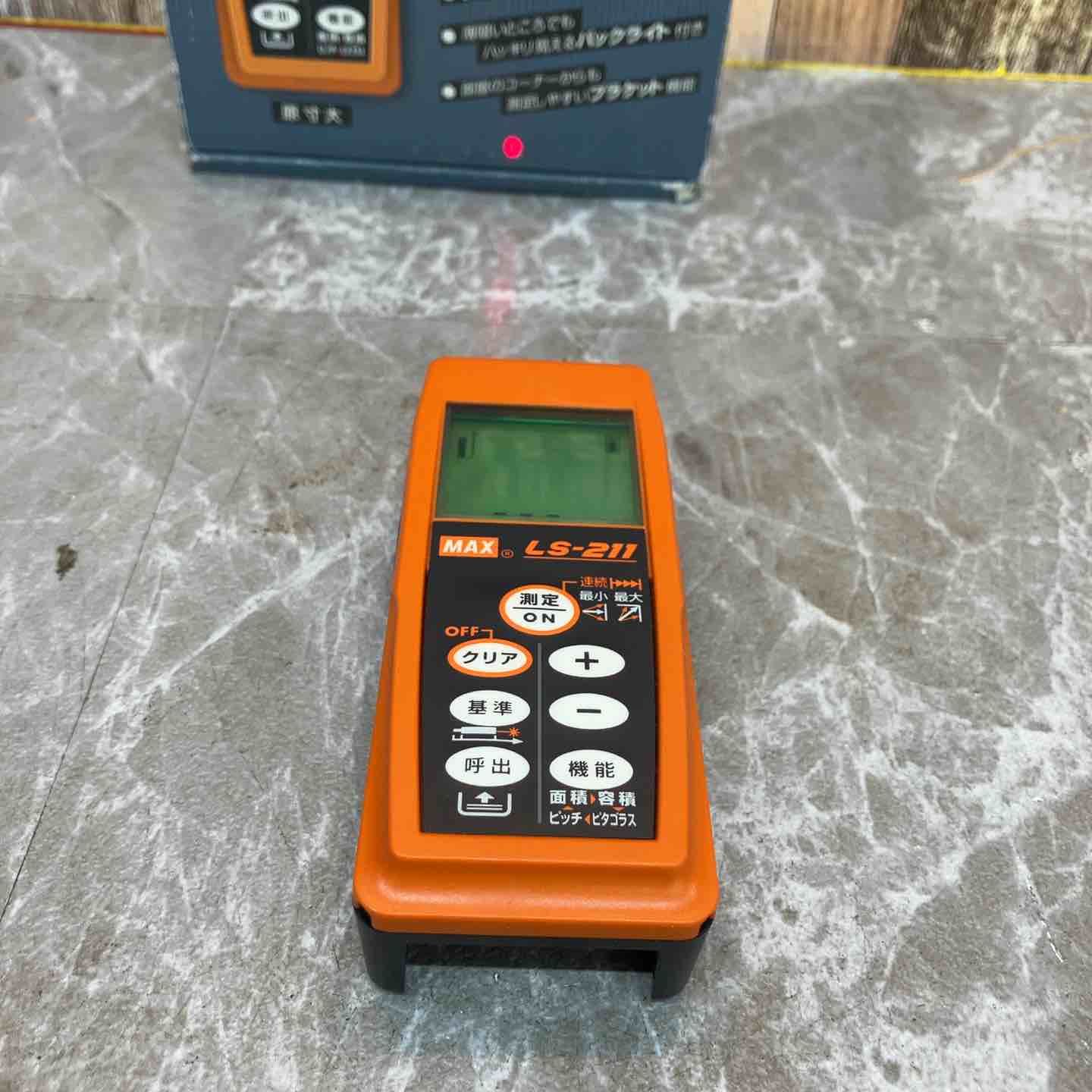 レーザー距離計　MAX MAX レーザー距離計 LS-211【八潮店】 – アクトツールオンライン