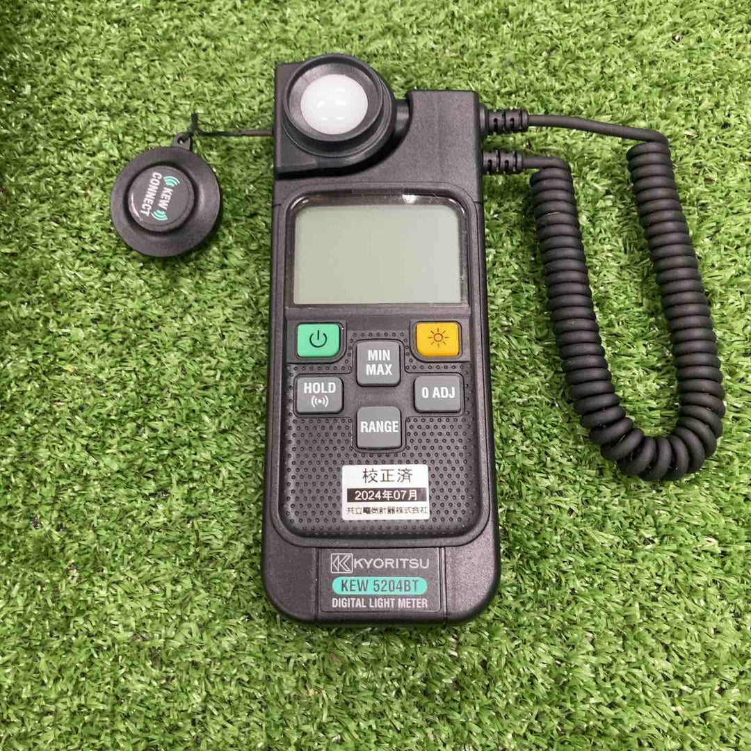 □共立電気計器 (KYORITSU) デジタル照度計 KEW5204BT【川崎店】