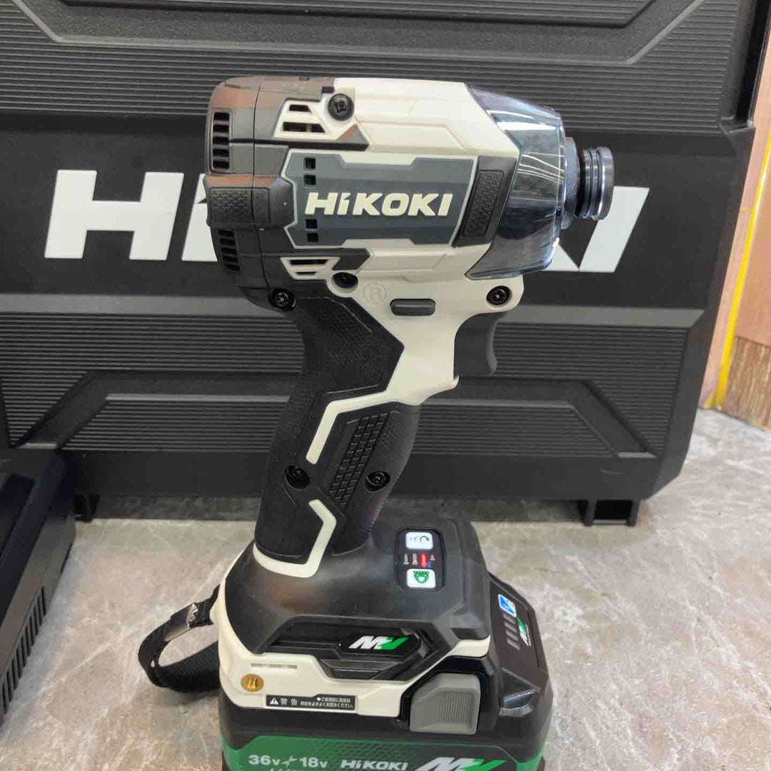 ★ハイコーキ(HIKOKI ※旧:日立工機) コードレスインパクトドライバー WH36DD(2XHSZ)(FW)【八潮店】