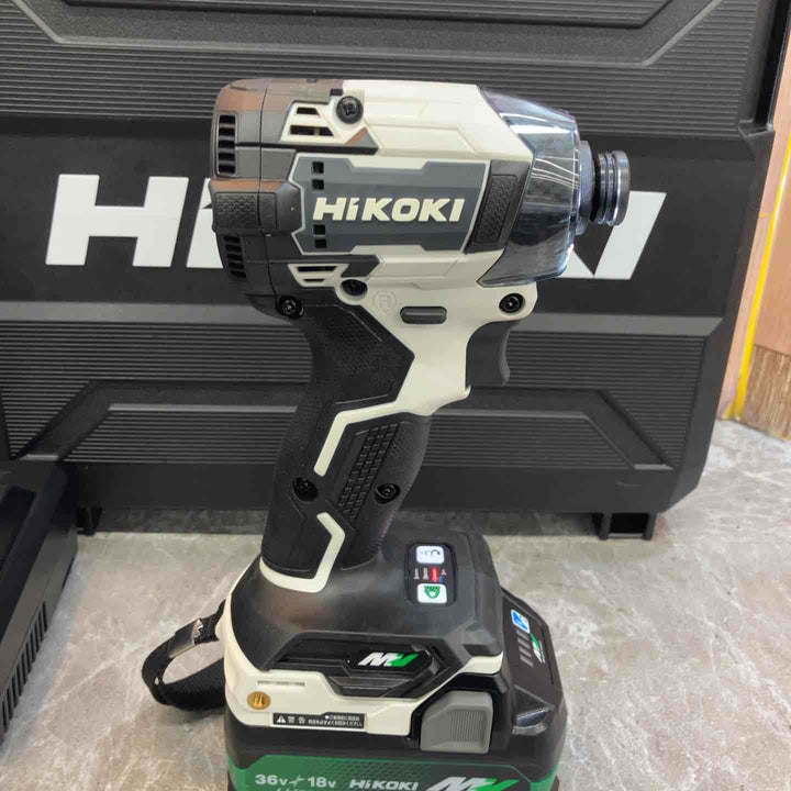 ★ハイコーキ(HIKOKI ※旧:日立工機) コードレスインパクトドライバー WH36DD(2XHSZ)(FW)【八潮店】
