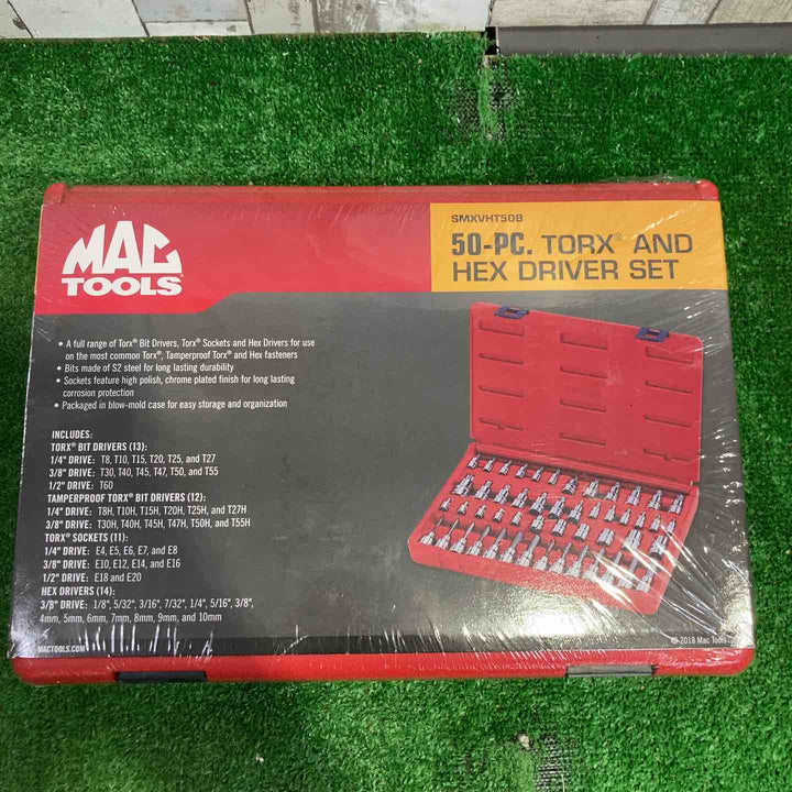 MACTOOLS マスター トルクス ヘックス ドライバーセット 50PC SMXVHT50B【町田店】