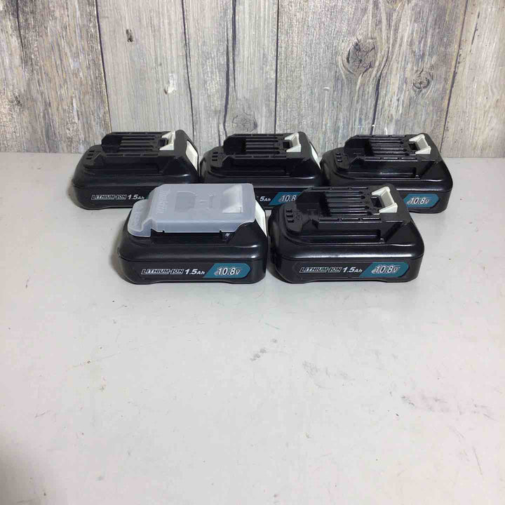 純正 マキタ makita リチウムイオンバッテリー 10.8V/1.5Ah BL1015 5個 バッテリー 10.8V 【戸田店】