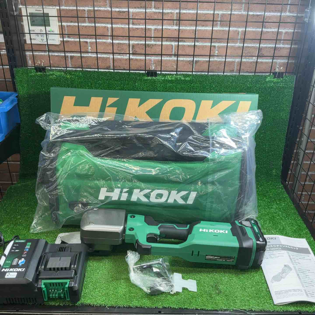 【未使用品】 ハイコーキ (HIKOKI) コードレスCチャンネルカッタ CE18DYCA(BH) 【藤沢店】