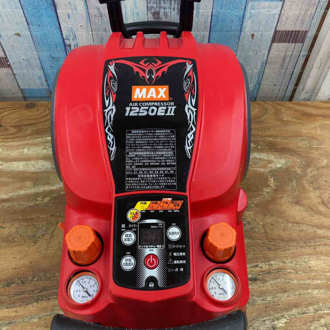 ★マックス(MAX) エアコンプレッサー AK-HH1250E2_レッド【柏店】