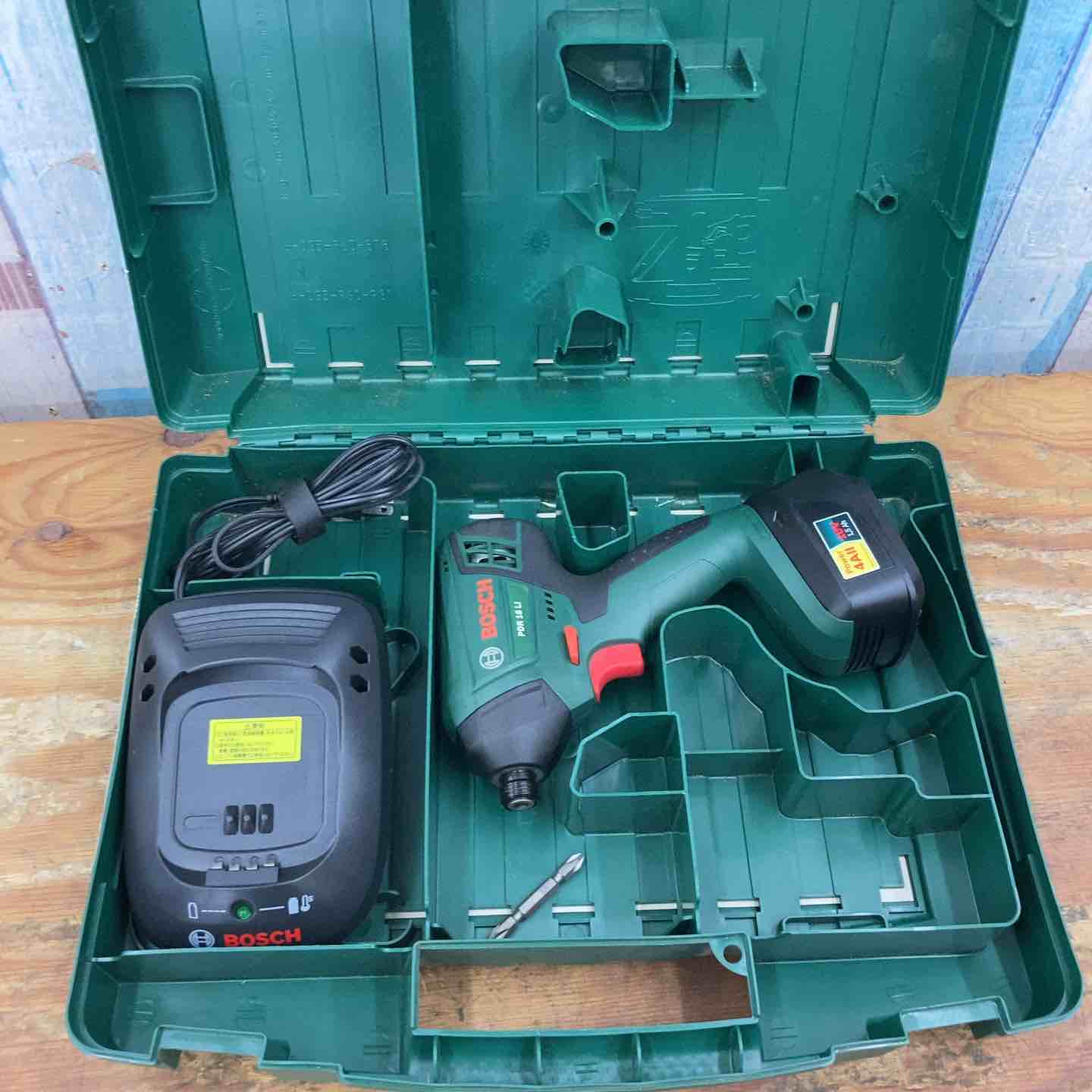 ◇ボッシュ(BOSCH) 18Vバッテリー インパクトドライバー PDR18LI-1B