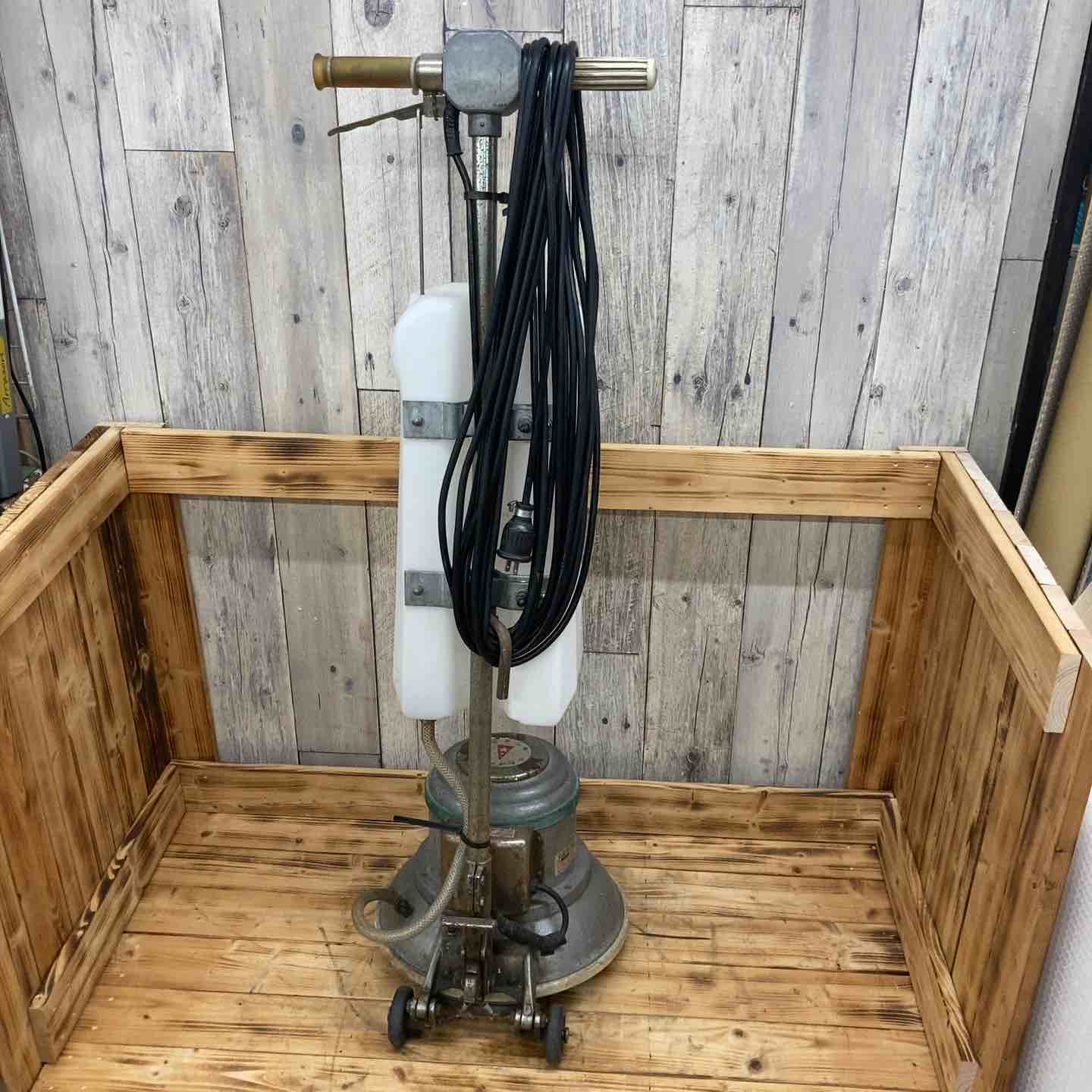 【引取限定】ムサシ CCP-120H ポリッシャー エレクトリック 床洗浄機【下関店】【中古】 1円スタート！) MUSASHI 武蔵 エレクトリックポリッシャー 34cm CCP