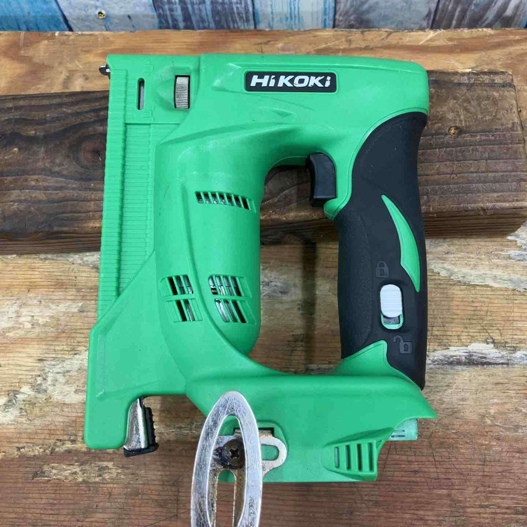 【中古品】◇ハイコーキ(HIKOKI ※旧:日立工機) コードレスタッカ本体のみ N18DSL(NN) CT線 バッテリー1個付属♪【柏店】