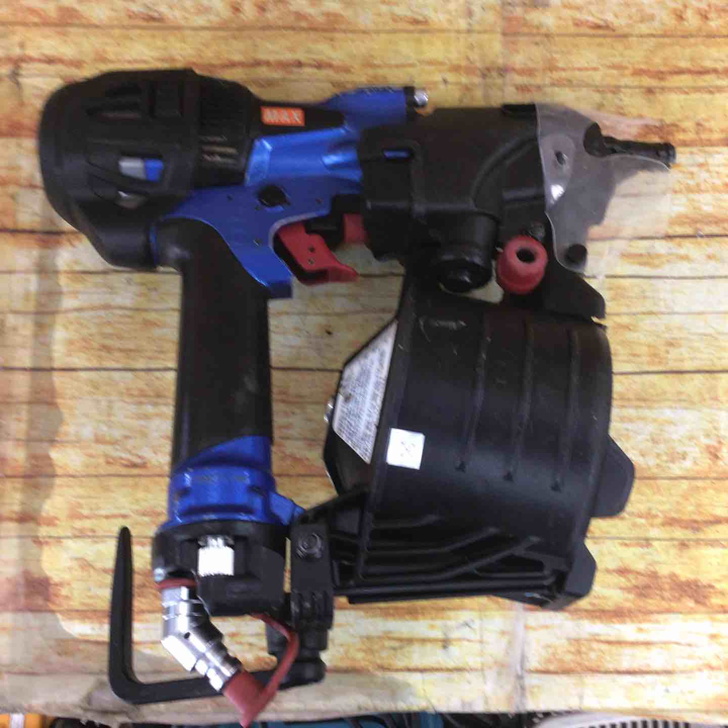 マックス(MAX) 高圧エア釘打ち機 HN-65N2(D)ブライトブルー【川崎店