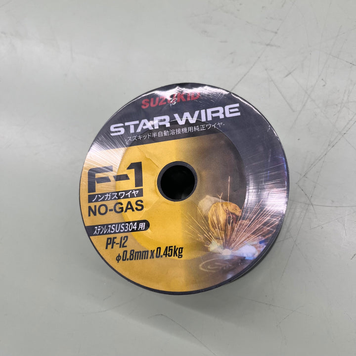 〇 SUZUKID スター電器 半自動用ワイヤ SUS 0.45kg PF-12【越谷店】