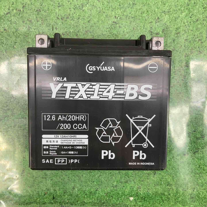 古河電池　新品バッテリー　オートバイ用バッテリー　YTX14-BS【町田店】