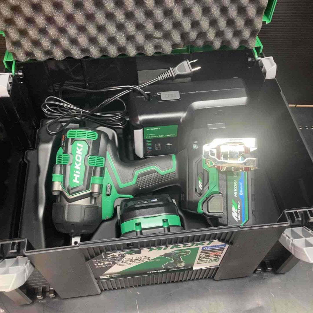 ★ハイコーキ(HIKOKI ※旧:日立工機) コードレスインパクトレンチ WR36DE(2XPSZ)【川越店】