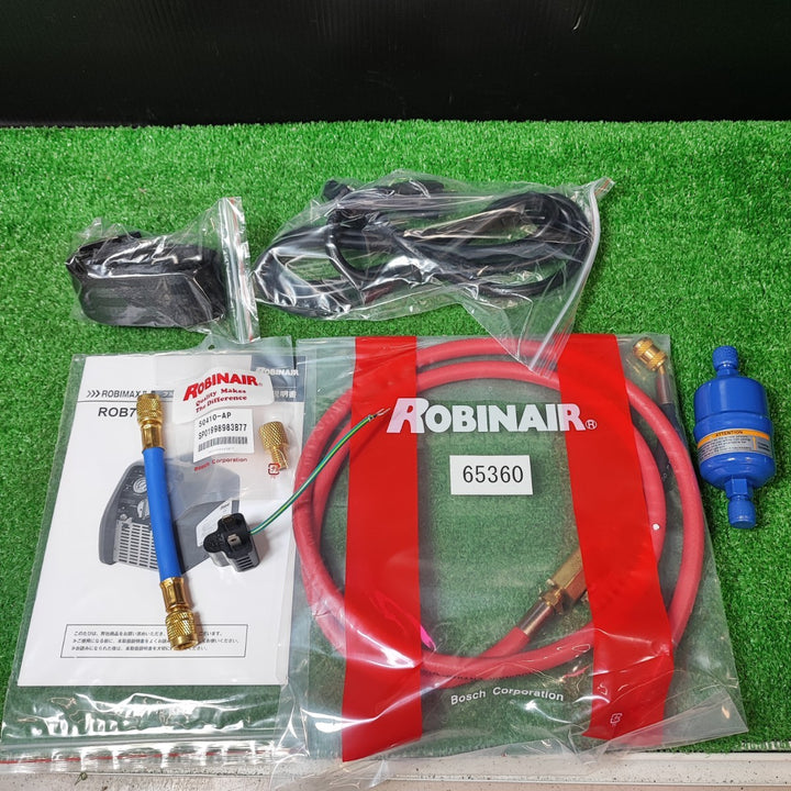 ★ロビネア(ROBINAIR) フルオロカーボン回収装置 ROB760A フロン回収機 R22、R410Aなど【岩槻店】